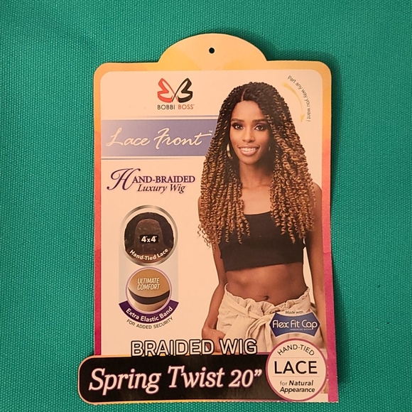 ??Lace Front Hand Braided Spring Twist